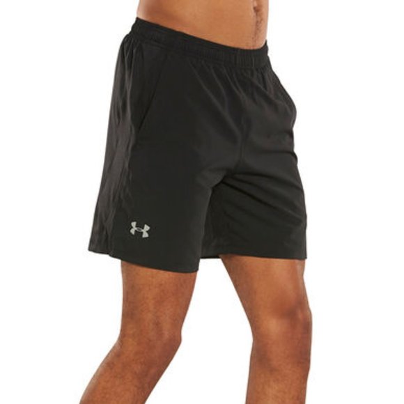 under armour men's fitted heatgear shorts